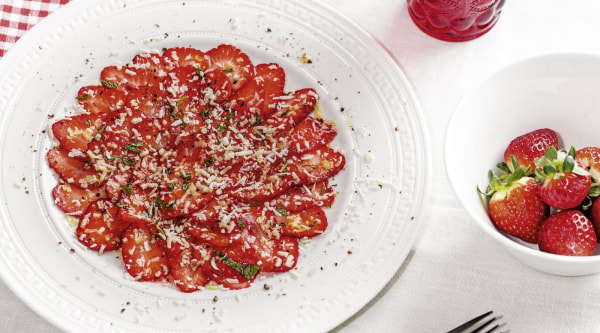 Truskawkowe Carpaccio