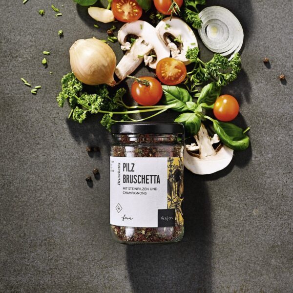 BRUSCHETTA GRZYBOWA
