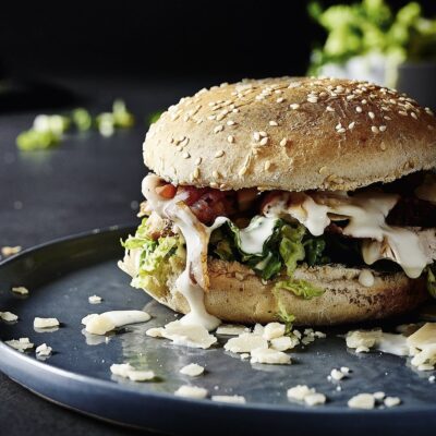 Caesar's Chicken Burger