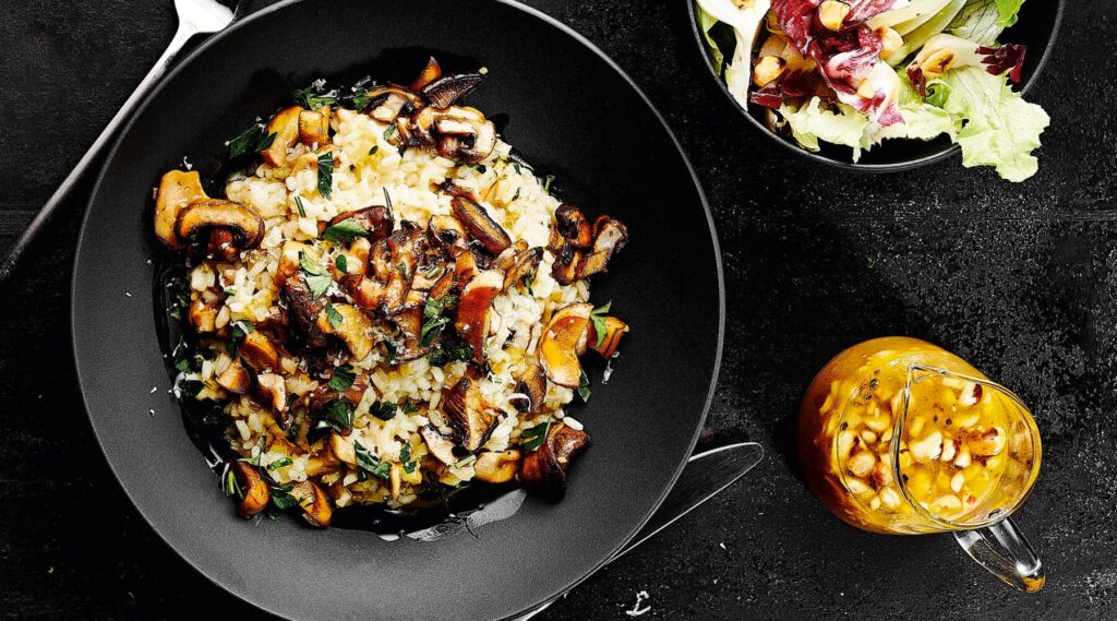 Kremowe Risotto Grzybowe
