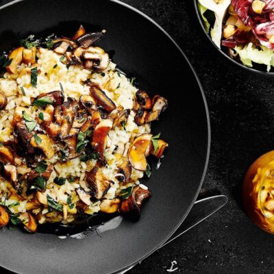 Kremowe Risotto Grzybowe