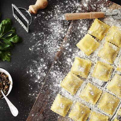 Ravioli z grzybami