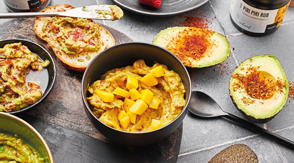 Egzotyczne Guacamole z Mango