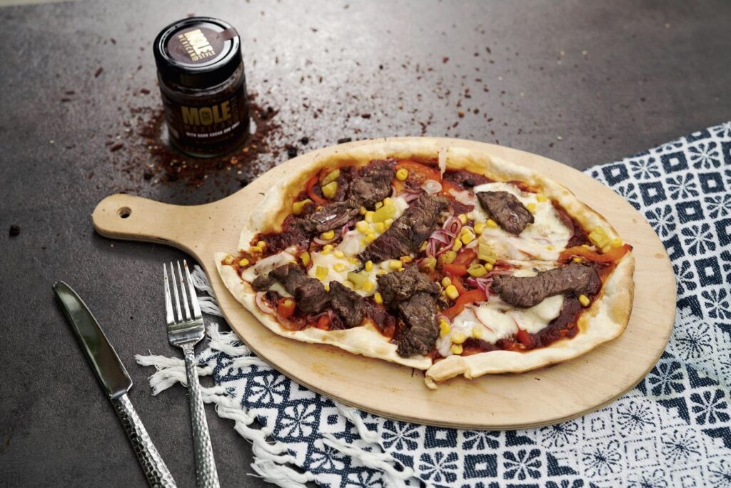 Flammkuchen z Wołowiną