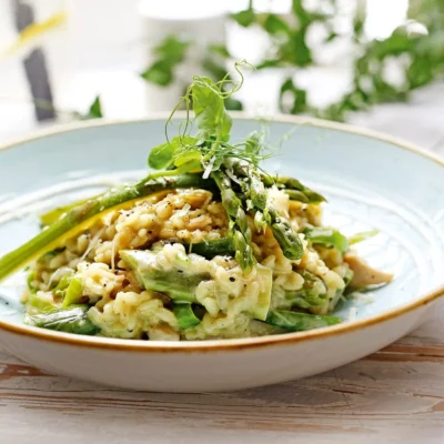 Risotto ze Szparagami