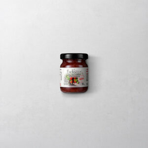 KONFITURA TRUSKAWKOWA Z RABARBAREM 55g