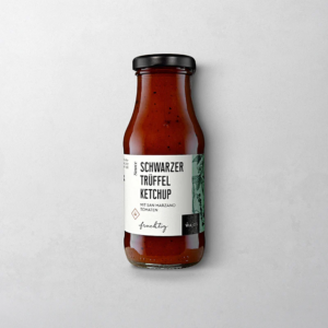 KETCHUP Z CZARNYMI TRUFLAMI- z pomidorami San Marzano