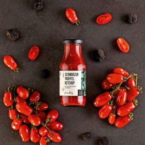 KETCHUP Z CZARNYMI TRUFLAMI- z pomidorami San Marzano